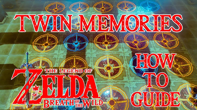 Zelda - Shee Vaneer, Shee Venath, and Twin Memories trial solution in Breath  of the Wild