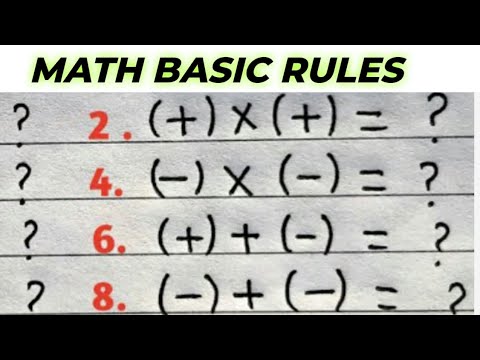 maths + –