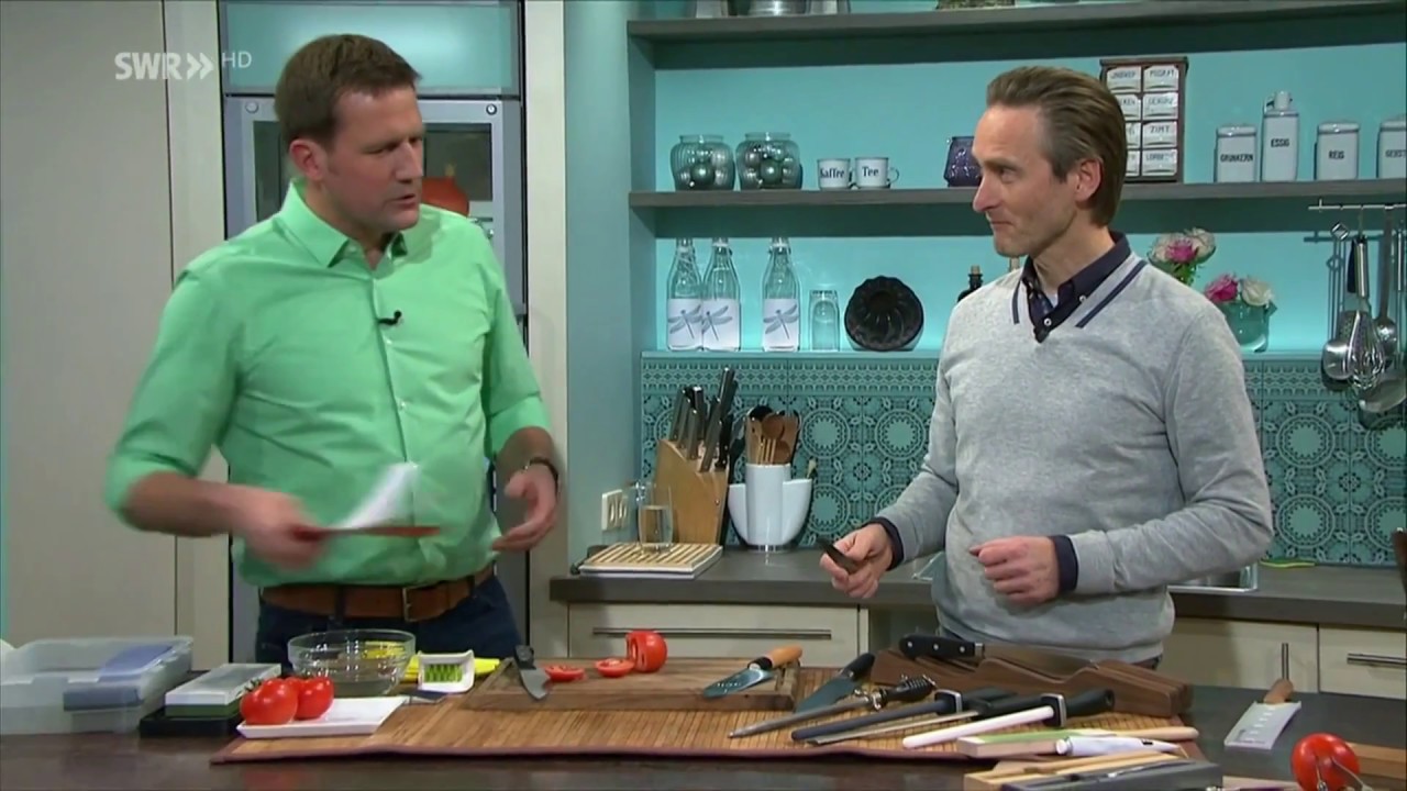 Messer richtig schärfen auf SWR Kaffee oder Tee
