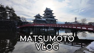 MATSUMOTO Vlog_Matsumoto Castle / Matsumoto Hotel Kagetsu / izakaya Hikage / Higasimon Isomura