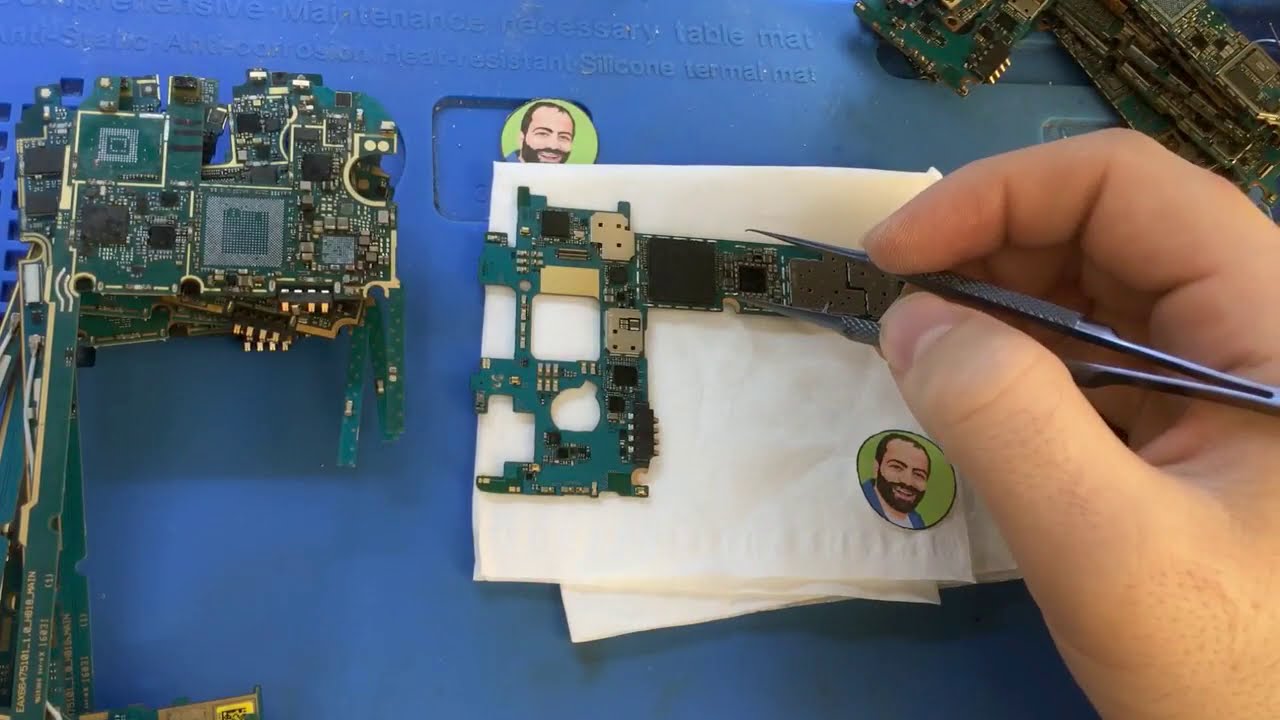 Samsung Note Edge N915F CPU/EMCP Reball