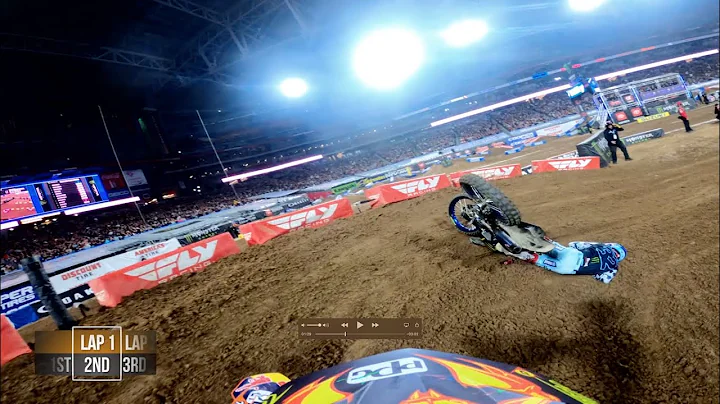 GoPro: Derek Drake - 2020 Glendale Supercross - Tr...