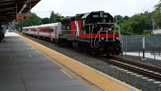 GP40-2 E  AT THE NEW WALLINGFORD TRAIN STATION