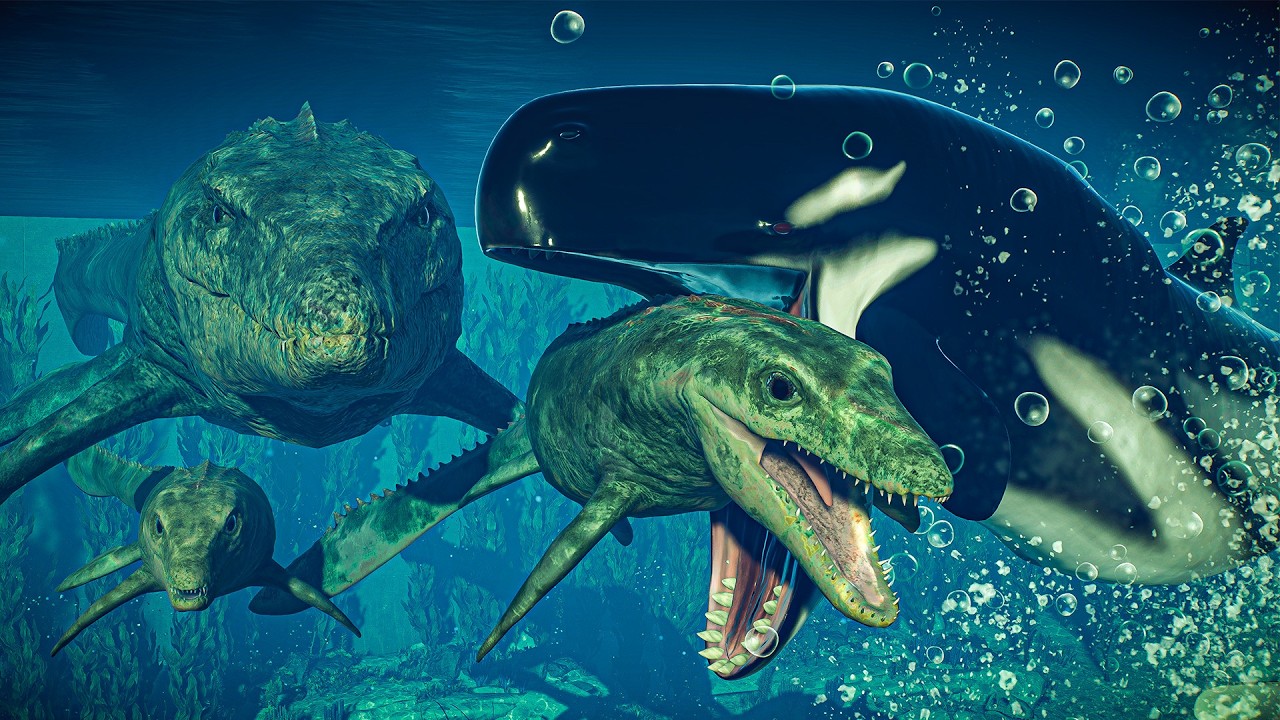 Livyatan’s Ocean Hunt – Can Mosasaurus Defend Its Territory? | JWE 2