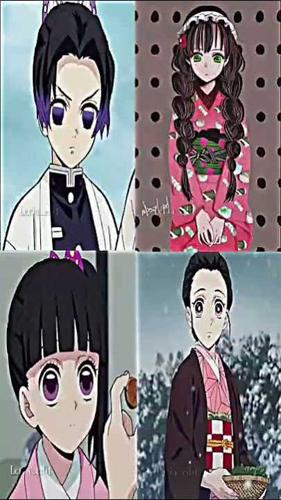 JEDAG JEDUG GLOW UP MITSURI,KANAO,SHINOBU,NEZUKO💞🍁🔥||KIMETSU NO YAIBA🔥||VIRAL TIKTOK☇||