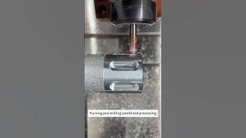 Turning and milling combined processing#tornado #machine #cnc