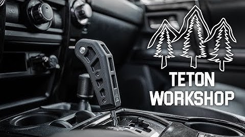 TETON WORKSHOP // Shifter Knob unboxing and install