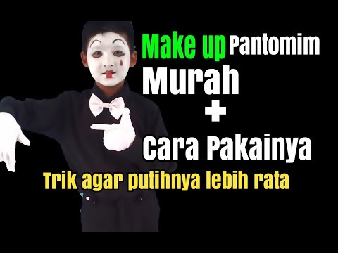  Pantomim  makeup  tutorial YouTube