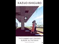 Faber announces The Summer We Crossed Europe In The Rain: Lyrics For Stacey Kent by Kazuo Ishiguro