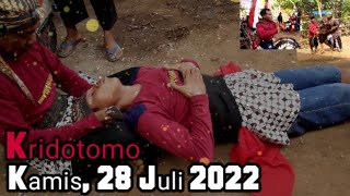 Kridotomo Rowobayem Terbaru | Kamis 28 Juli 2022