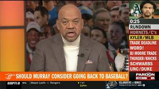 Pardon the Interruption | Should Kyler Murray consider going back to BASEBALL? - Michael Wilbon