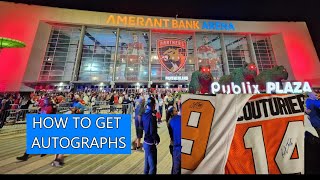 Game Day Experience at Amerant Bank Arena, home of the Florida Panthers