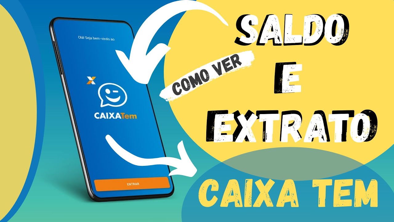 COMO ACESSAR E VER SALDO/EXTRATO  Precisa olhar seu extrato? Tá na mão.  Com o CAIXA Tem você pode ver o saldo ou extrato da sua conta de onde  estiver. Neste vídeo