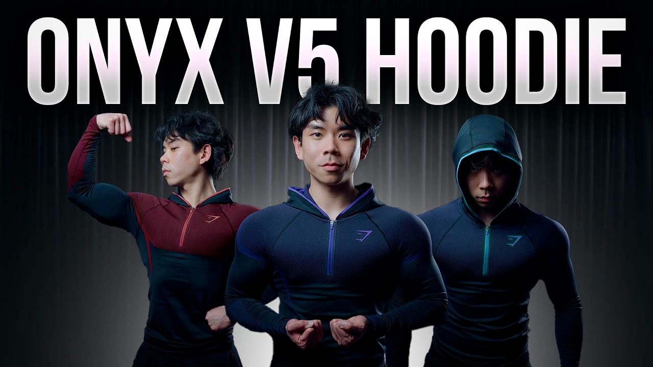 Gymshark Onyx Hoodie Unboxing + Review | Gymshark Sponsorship 