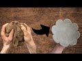 How to make a bowl with clay. easy making bowl with clay. Rifat Diy Crafts #viralvideo #bowlmaking