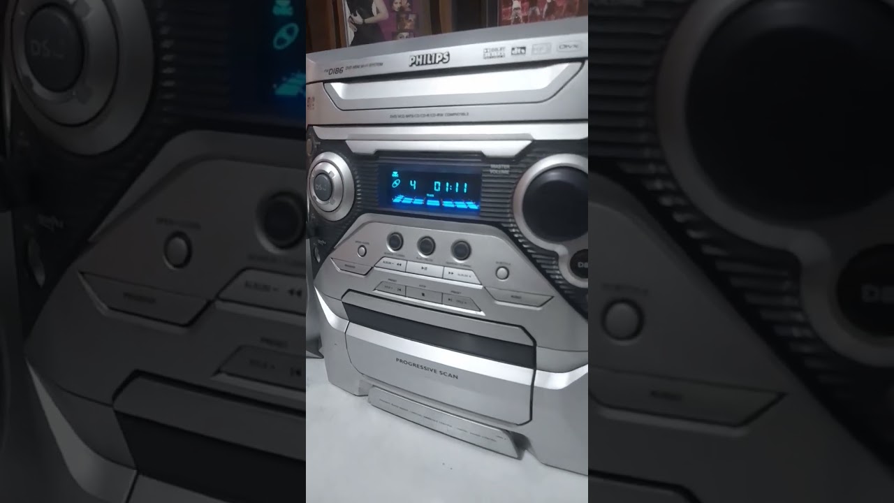 PHILIPS FWD186 MINI HIFI MUSIC SYSTEM