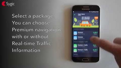 Sygic GPS Navigation for Android - How to purchase premium