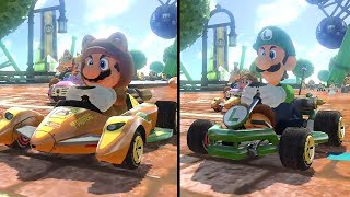 Mario Kart 8 Deluxe - 150cc Mushroom Cup (2 Player) screenshot 4