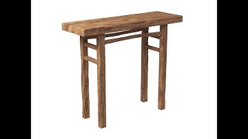 Old Console 3d model