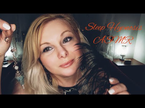 PENDULUM HYPNOSIS ASMR FOR A DEEP RELAXING SLEEP💤gentle hand movements, air blowing🪶