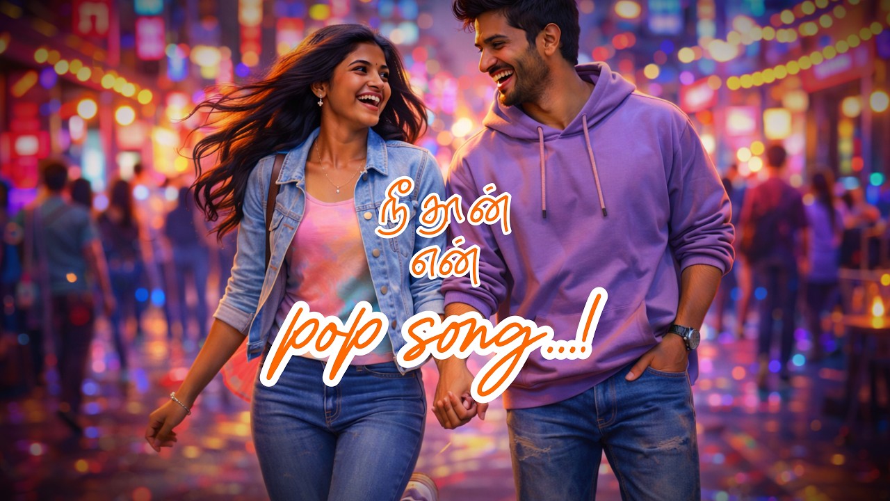 Nee Thaan En Pop Song 💖 | நீ தான் என் Pop Song | Trendy Tamil Love Song | Gen-Z Romance