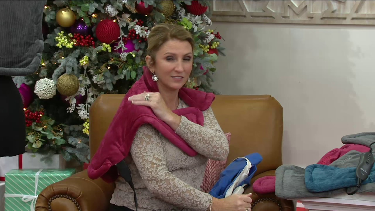 Sunbeam XLong Renue Upper Back, Neck & Shoulder Heating Pad on QVC