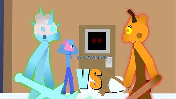 Pumpiggy vs Frostiggy | Stick Nodes | Battle of the Holidays (By Darkery)