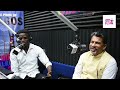 Indian Consular General and Kolawole on the Live Drive.