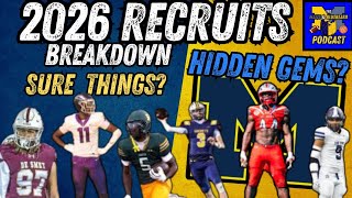 5 and 4 STAR Bluechippers! | 2026 Recruiting Class Breakdown