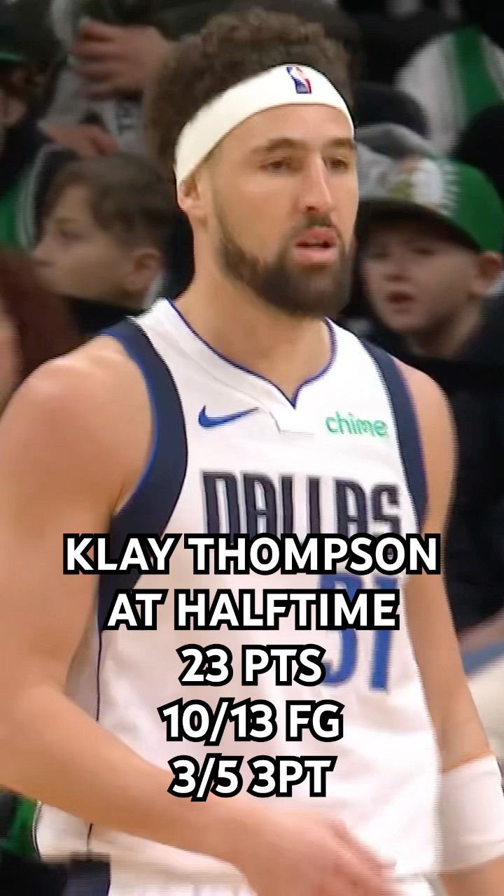Klay Thompson is turning back the clock tonight ?‍?