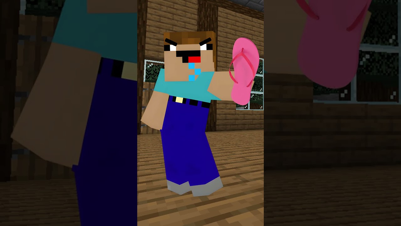 ¡CUANDO TE REVELAS CONTRA TÚ MAMÁ! #minecraft #shortvideo #minecraftshorts