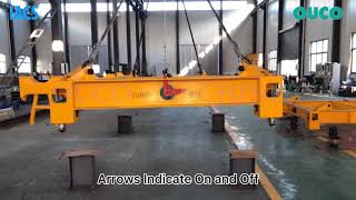 ISO Standard Semi-Automatic Container Spreader 20ft 40ft