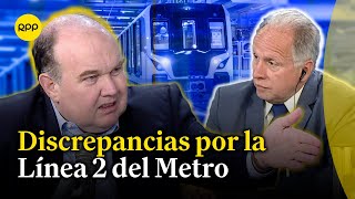 Discrepancias por la Línea 2 del Metro: esto dijo Rafael López Aliaga