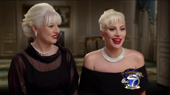 Lady Gaga & Cynthia Germanotta Interview for ABC7 Columbus Day (October 12th 2015)