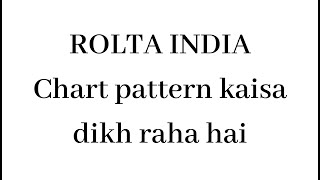 ROLTA INDIA - Chart pattern kaisa dikh raha hai - Chart Analysis - Hindi - ROLTA Share Price