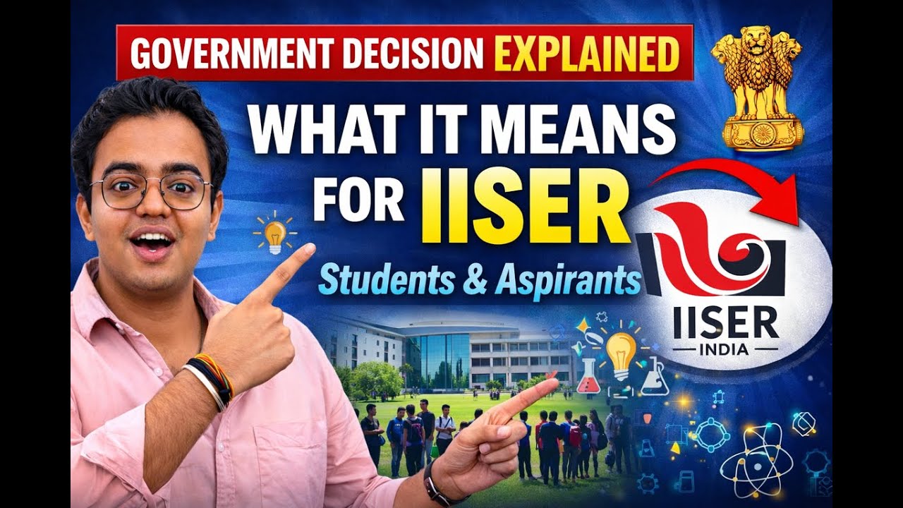 IISER Future After Government Update🔥🔥 Students Must Watch🚨🚨🚨🚨