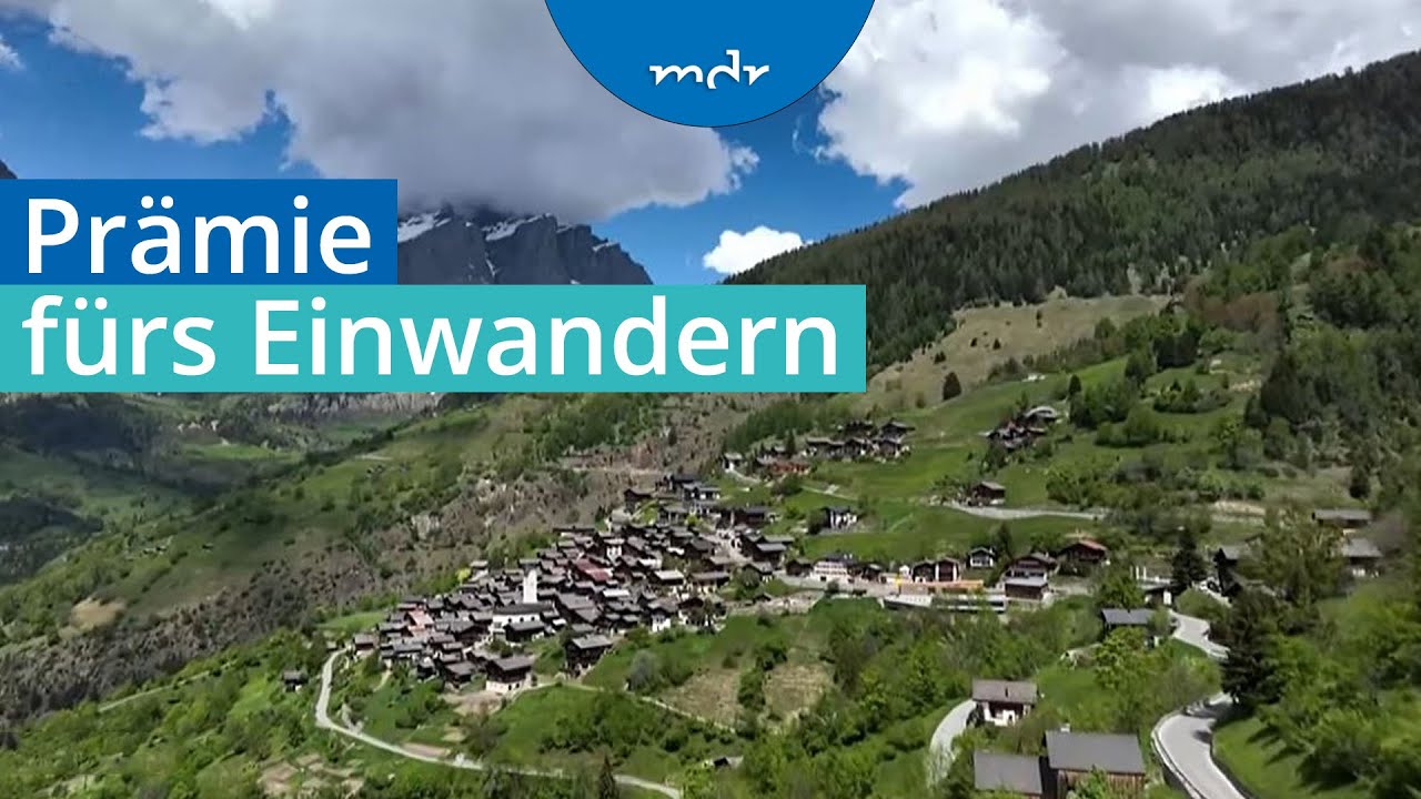 Schweizer Alpendörfer zahlen Prämie für Zugezogene | Umschau | MDR