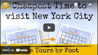 Cheapest Time to Visit NYC | Travel to New York on a Budget