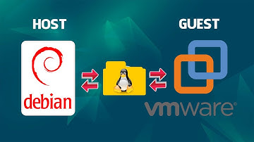 😀 Compartir archivos y carpetas de Anfitrión a Invitado en VMware Workstation 😀 Debian Linux 🐧