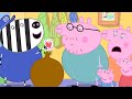 Mr Zebra Gets Daddy Pig's Card! 😱🐷 Peppa Pig Official Channel Family Kids Cartoons