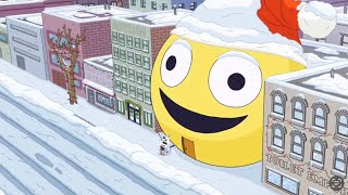 SMILING FRIENDS - Pim Finally Turns Green but only when rotten the snowman is screaming about death