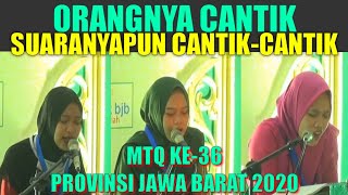 QORIAH-QORIAH CANTIK BERSUARA MERDU | FINAL REMAJA PUTRI MTQ KE-36 PROV. JAWA BARAT