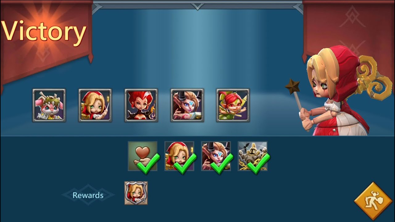 @LordsMobile.......Limited Challenge...... Stage 5 ( WITCH DOLL )