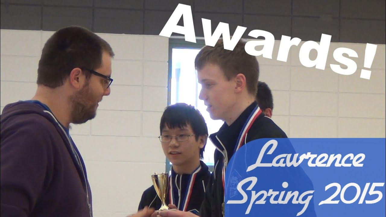 Lawrence Spring 2015 Awards! - YouTube Z3Cubing
