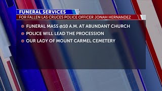 New Details: Funeral and burial plans for fallen LCPD Officer Jonah Hernandez