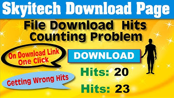 Skyitech 7.4 - Download Page one click double Counting Problem Solution 2022