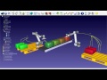 Conveyor pallet and sensor simulation  robodk