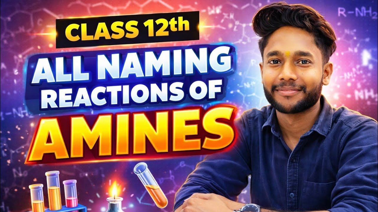Most important Amine All name reaction trick Class 12th chemistry in English || Amine Abhikiriya