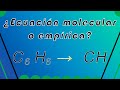 Ecuación Molecular y Empírica | Ram_Ter