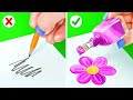 INSPIRER LA BEAUTÉ, L'ART ET LES ASTUCES SCOLAIRES || Stimulez votre créativité par 123 GO Like!